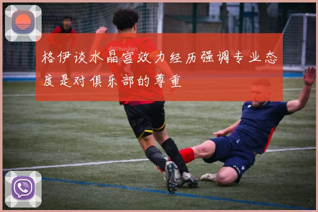 格伊谈水晶宫效力经历强调专业态度是对俱乐部的尊重